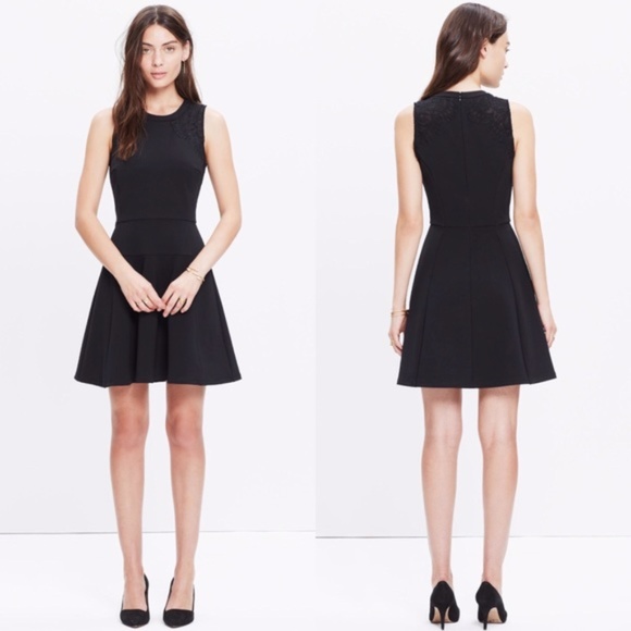 MADEWELL Anywhere  Dress - Black - Size 4 - Picture 1 of 3